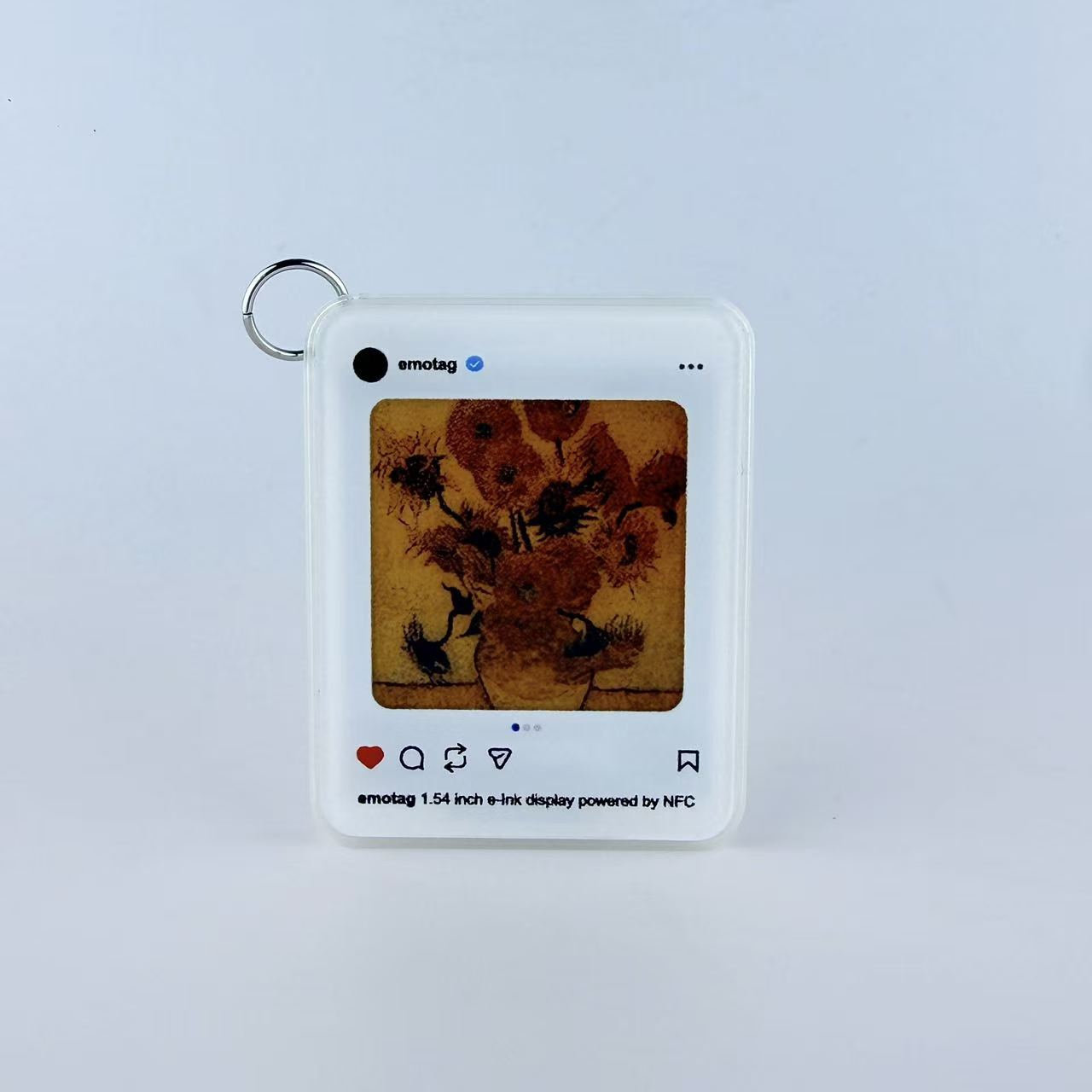 NFC-Powered e-Ink Tag with 1.54” 4-Color Display