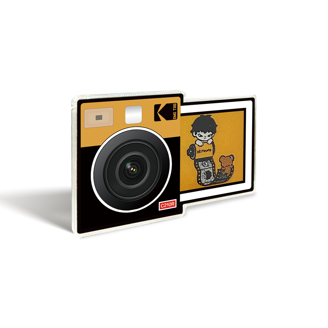 "KODAK Camera" e-Ink Tag
