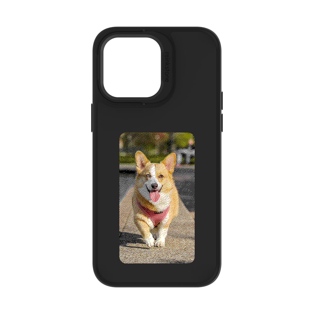 E Ink Screen Phone Case With Kick Stand, Made by Reinkstone iPhone 15 pro max E Ink Screen Phone Case With Kick Stand, Made by Reinkstone iPhone 15 pro max