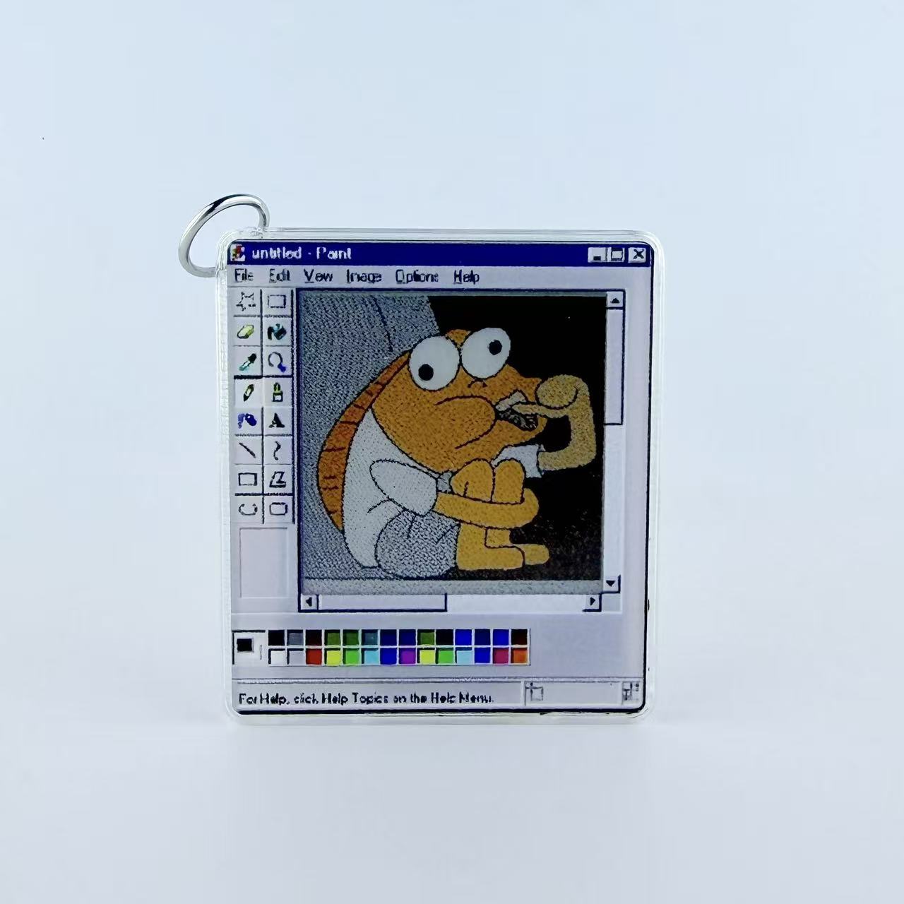 "Windows Paint" e-Ink Tag