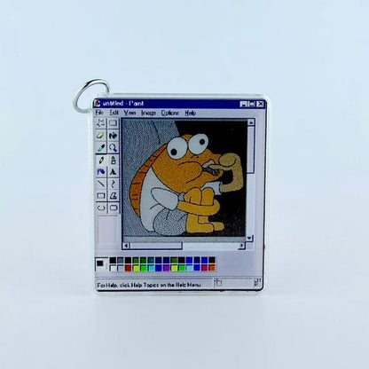 "Windows Paint" e-Ink Tag
