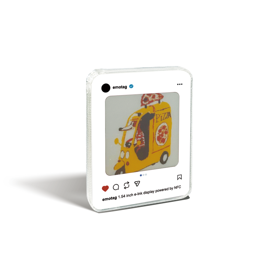 "Social Media" e-Ink Tag