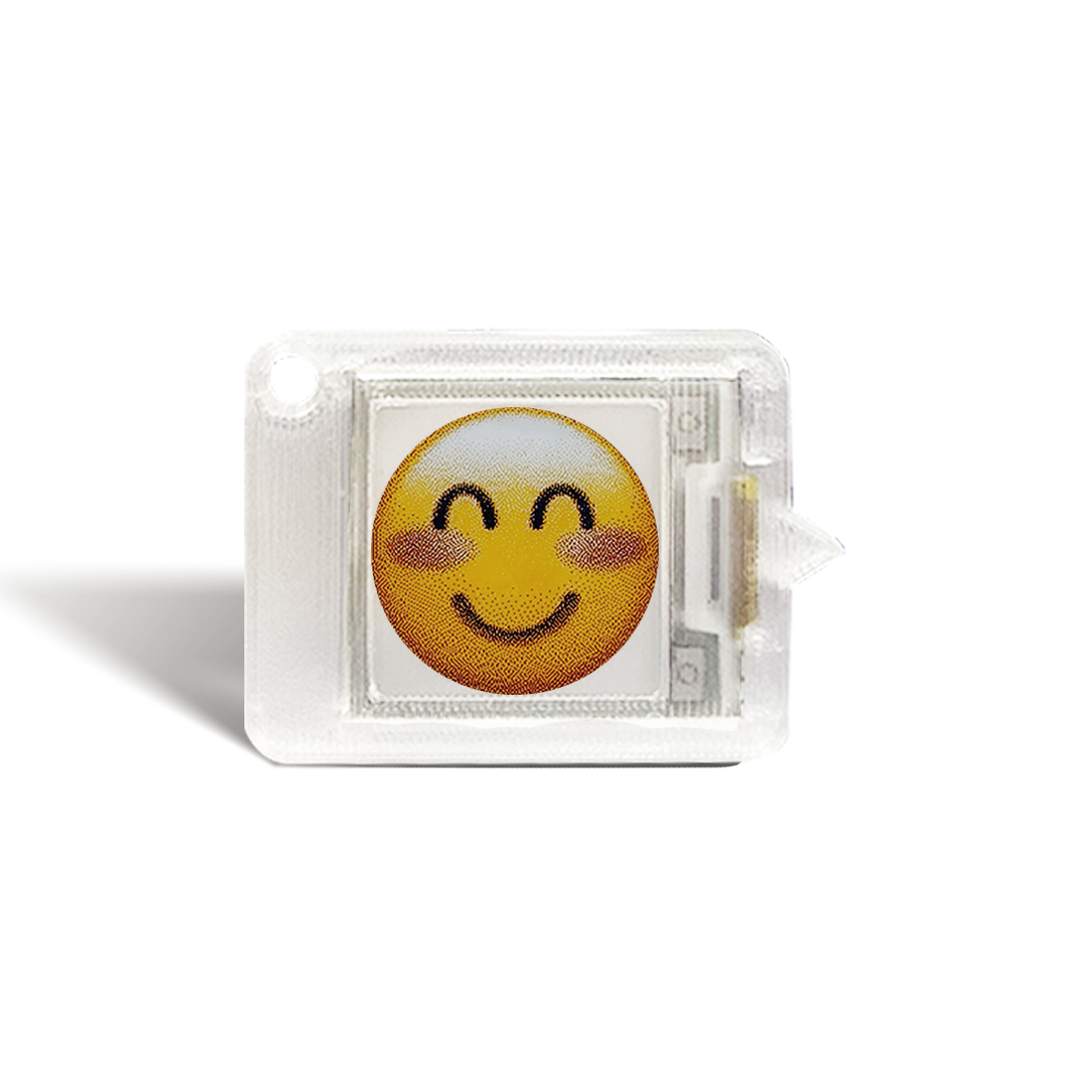 "Massage Bubble" e-Ink Tag