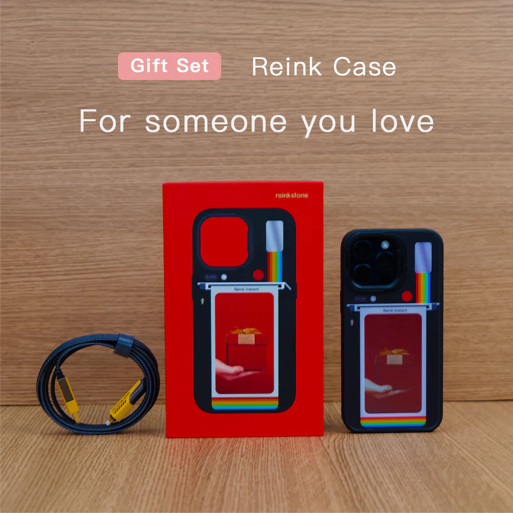 E Ink Screen Phone Case With Kick Stand, Made by Reinkstone