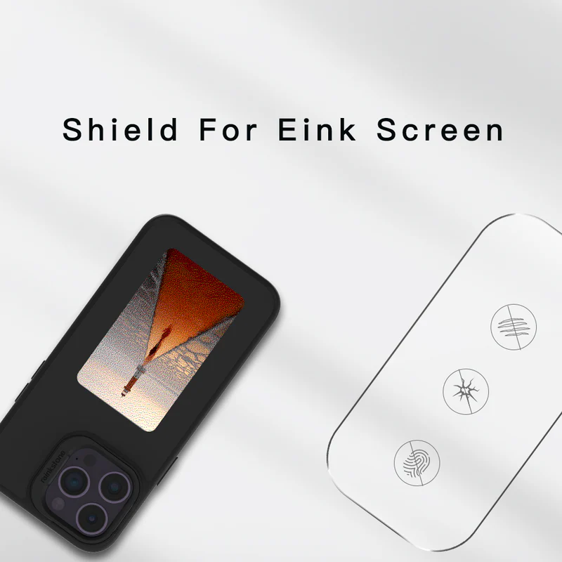 E Ink Screen Phone Case With Kick Stand, Made by Reinkstone