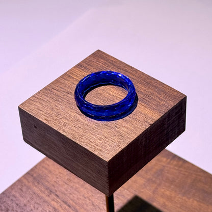 Lab Sapphire / Ruby Ring