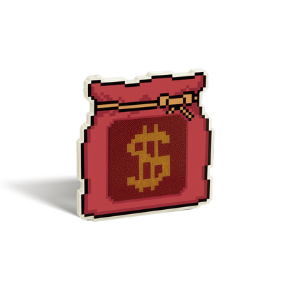 "Treasure Bag" e-Ink Tag