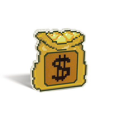 "Treasure Bag" e-Ink Tag