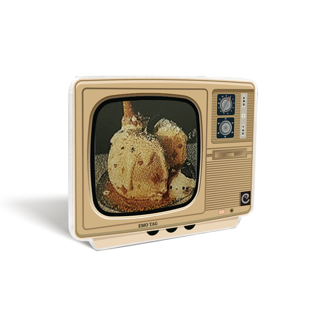 "Television" e-Ink Tag