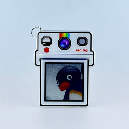 "Polaroid Camera" e-Ink Tag