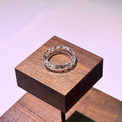 Lab Sapphire / Ruby Ring