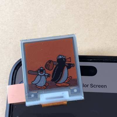 NFC-Powered e-Ink Tag with 1.54” 4-Color Display