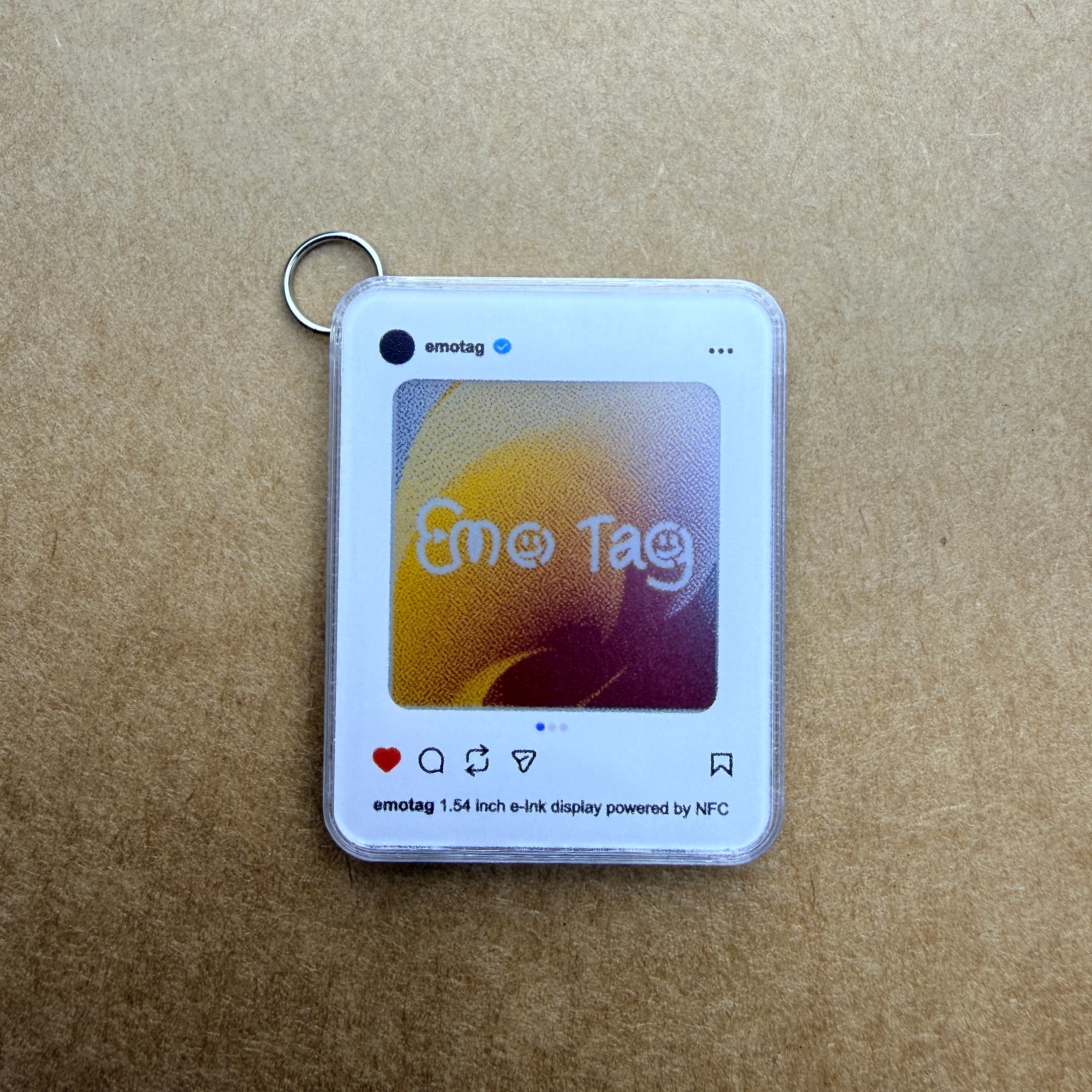 NFC-Powered e-Ink Tag with 1.54” 4-Color Display