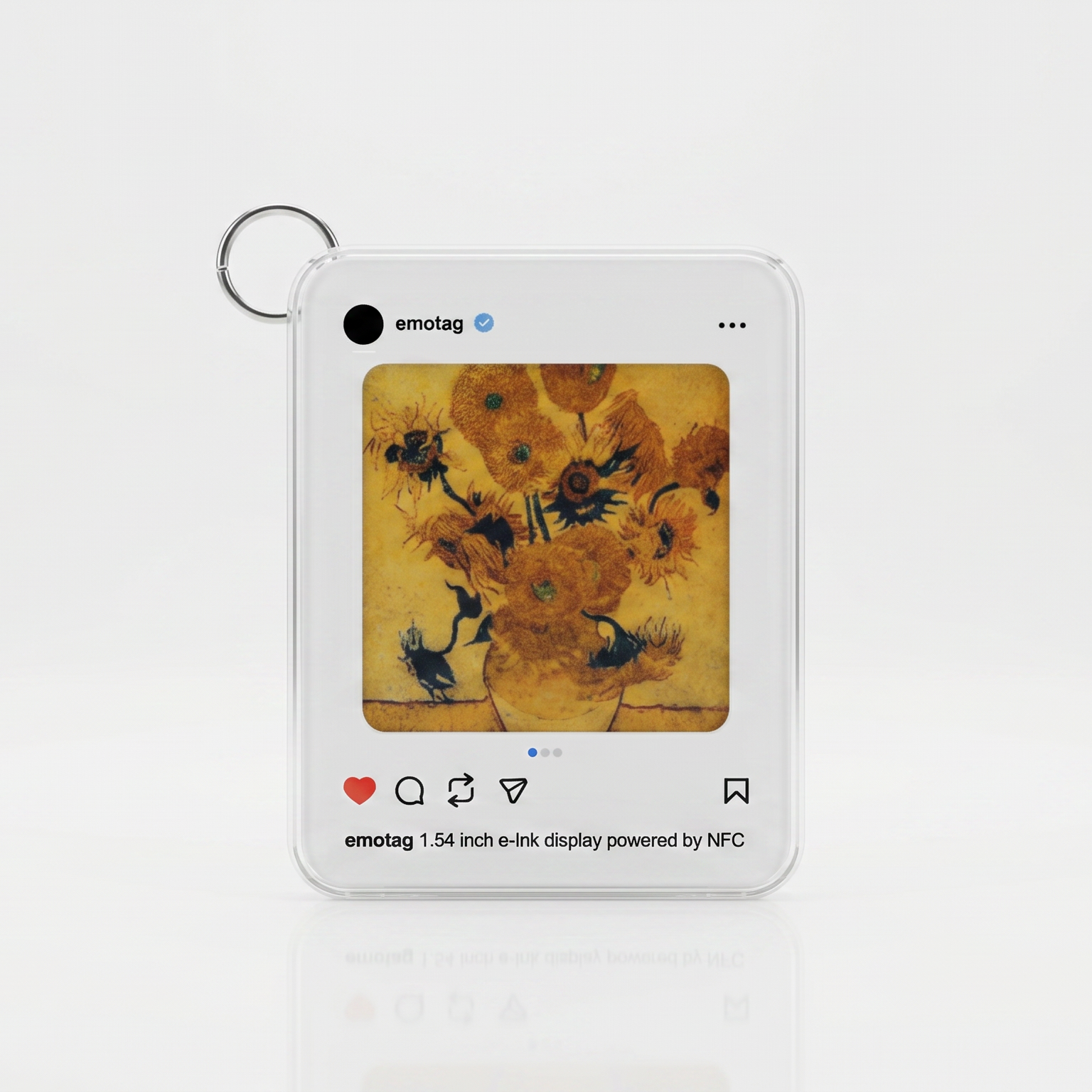 NFC-Powered e-Ink Tag with 1.54” 4-Color Display