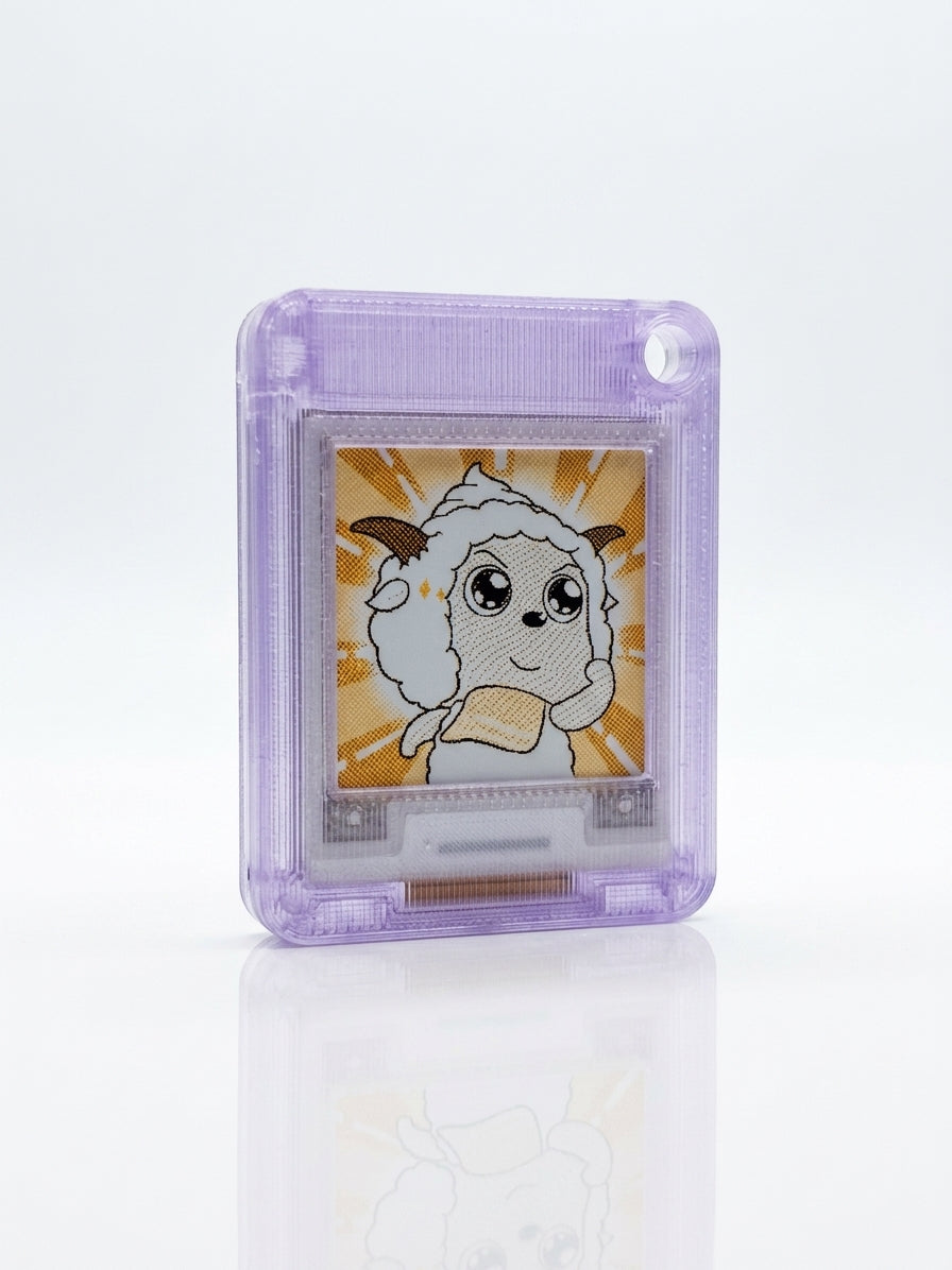 NFC-Powered e-Ink Tag with 1.54” 4-Color Display in 3D-Printed Enclosure